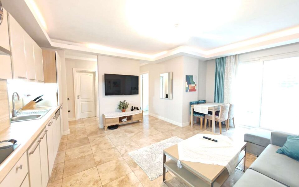 HCE-1510 – 1 Living Room 2 Bedroom Cheap Apartments for sale in Cikcilli Alanya Turkey – 129000 Euro