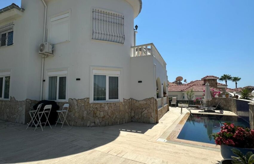 MNK-2710 – 160 kvm 4 værelses private hjem Villa til salg i Kargicak Alanya Tyrkiet