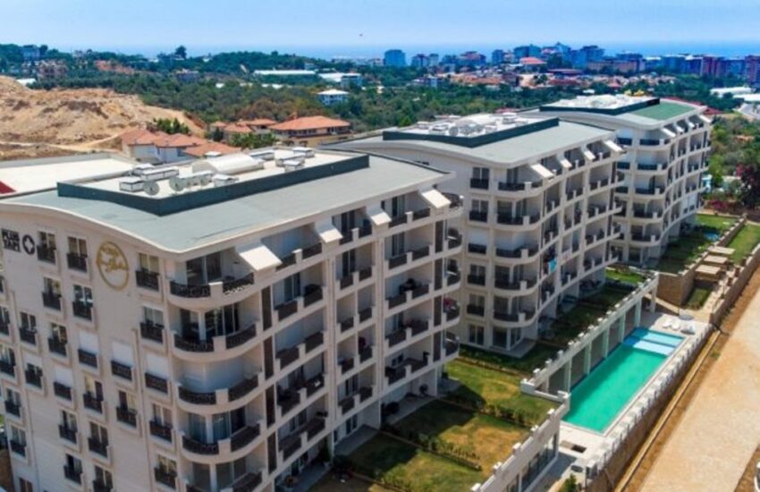 3-Zimmer-Maisonette-Wohnung zum Verkauf in Oba Alanya Türkei – 172.500 Euro