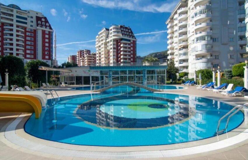 3 værelses billig lejlighed til salg i Cikcilli Alanya Tyrkiet 127500 Euro