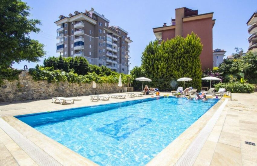 500 m til stranden 3 værelses lejlighed til salg i Cikcilli Alanya Tyrkiet – 165000 Euro