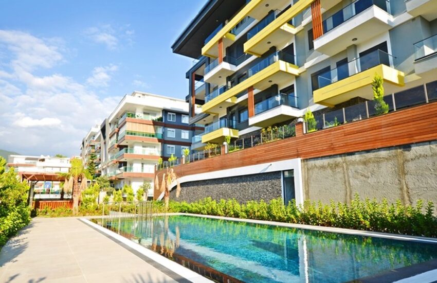 Splinterny Penthouse lejlighed til salg i Alanya Kestel for 139900 Euro