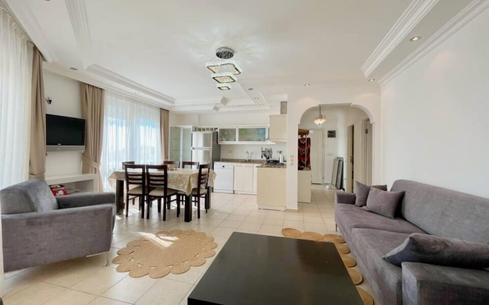 Billig mulighet 3 roms leilighet til salgs Cleopatra Beach Alanya Tyrkia – 159999 Euro