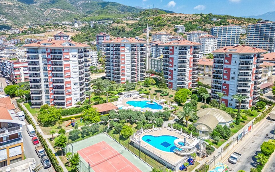 Alanya Cikcilli'de Deniz Manzaralı Satılık Fırsat Lüks Residence Daire – 120000 Euro