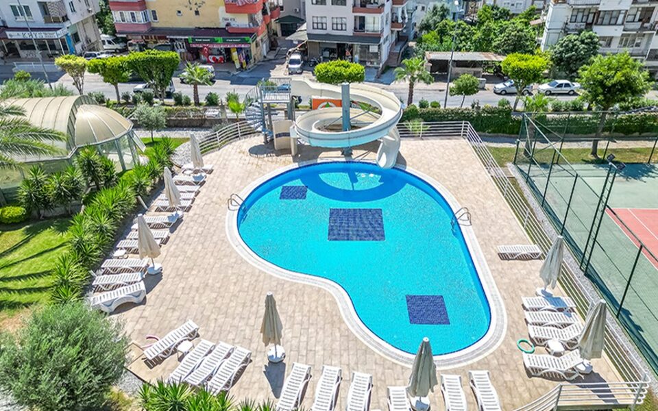 Alanya Cikcilli'de Deniz Manzaralı Satılık Fırsat Lüks Residence Daire – 120000 Euro
