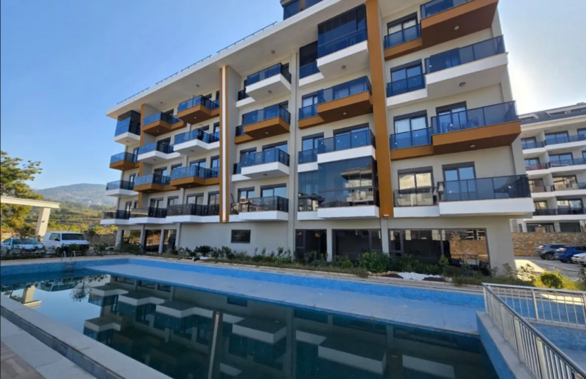 Bästa pris lägenhet till salu i Oba Alanya Turkiet 62500 Euro 1