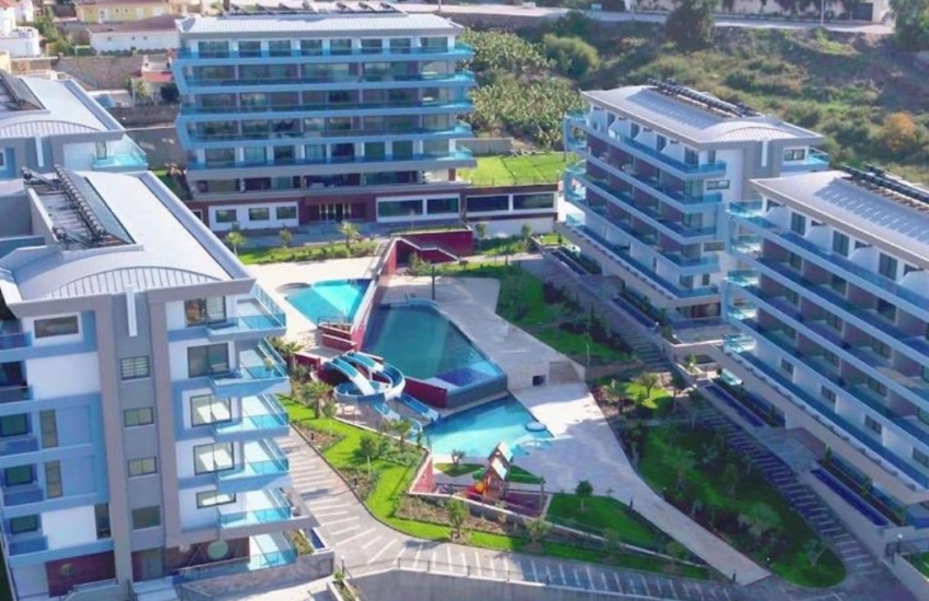 Billig tæt på stranden 3 værelses lejlighed til salg i Kargicak Alanya 189900 Euro 1