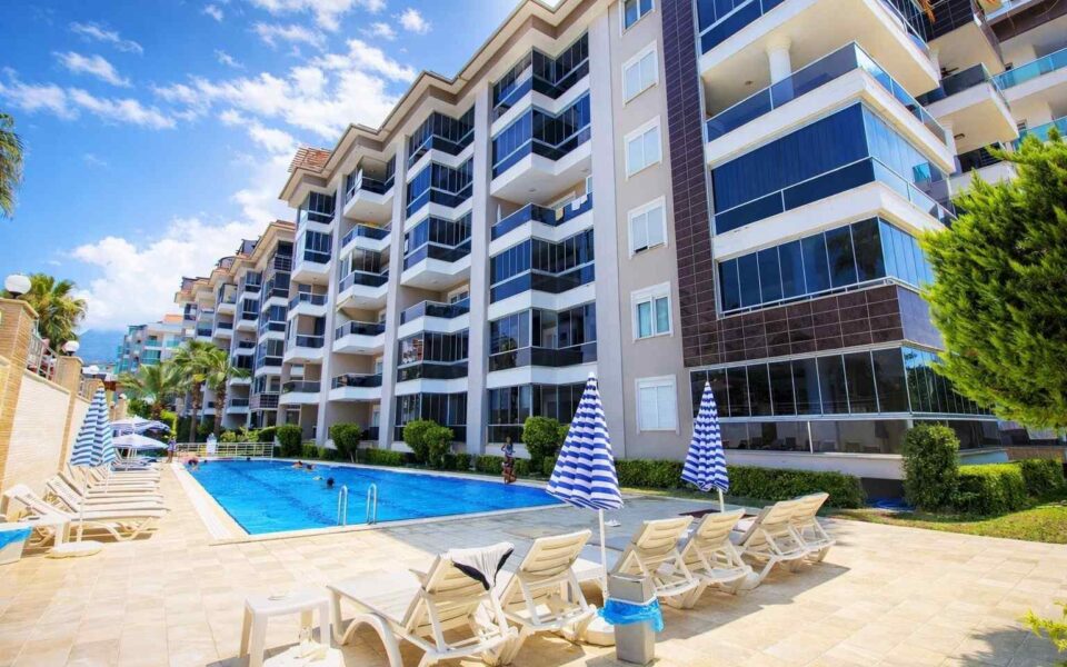Garden Duplex For Sale In Kestel Alanya Turkey Panorama Beach Residence 144000 Euro 1