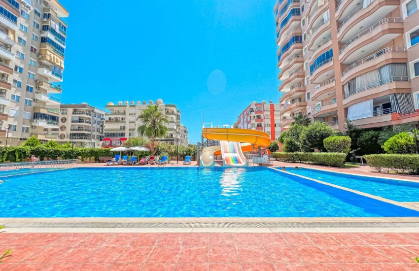 3 værelses billig lejlighed til salg 350 m til stranden i Mahmutlar Alanya 119000 Euro 2