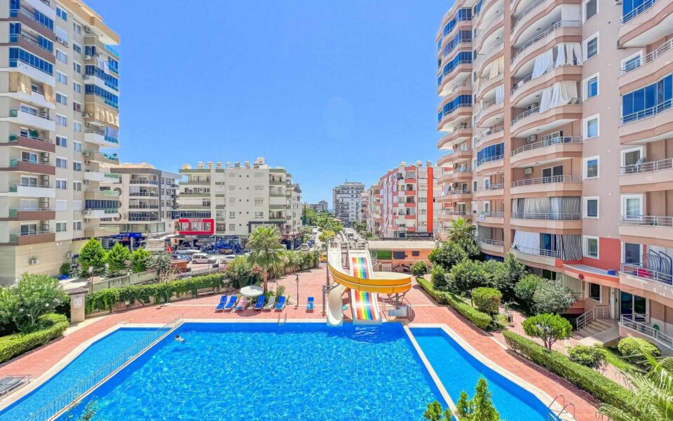 3 værelses billig lejlighed til salg 350 m til stranden i Mahmutlar Alanya 119000 Euro 3
