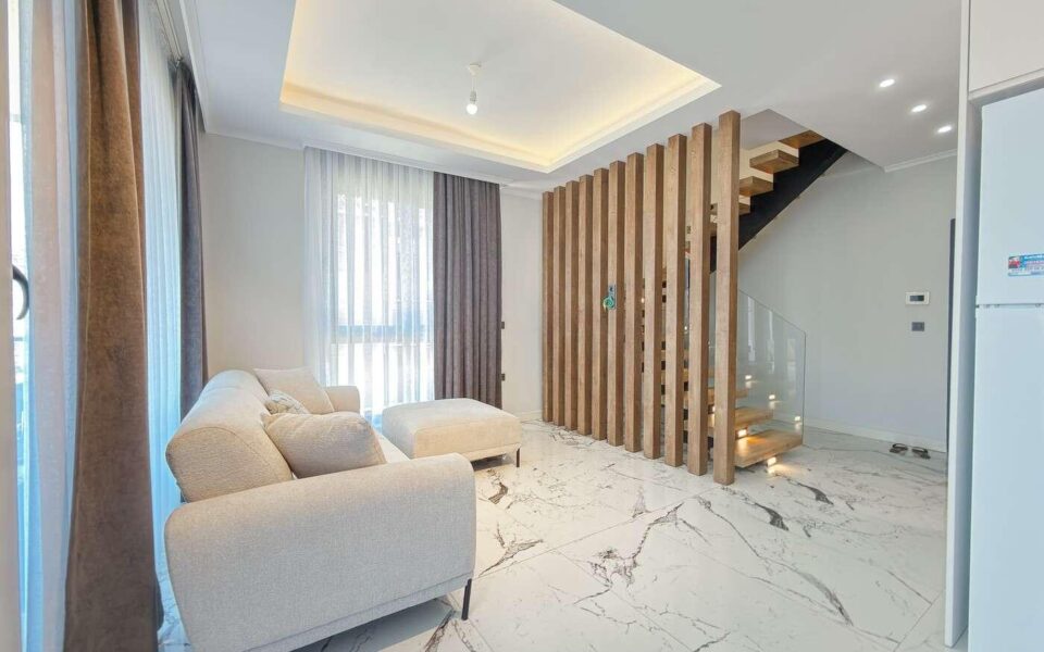 3 Room Duplex Apartment For Sale In Alanya Oba Turkey From Owner 145000 Euro 3