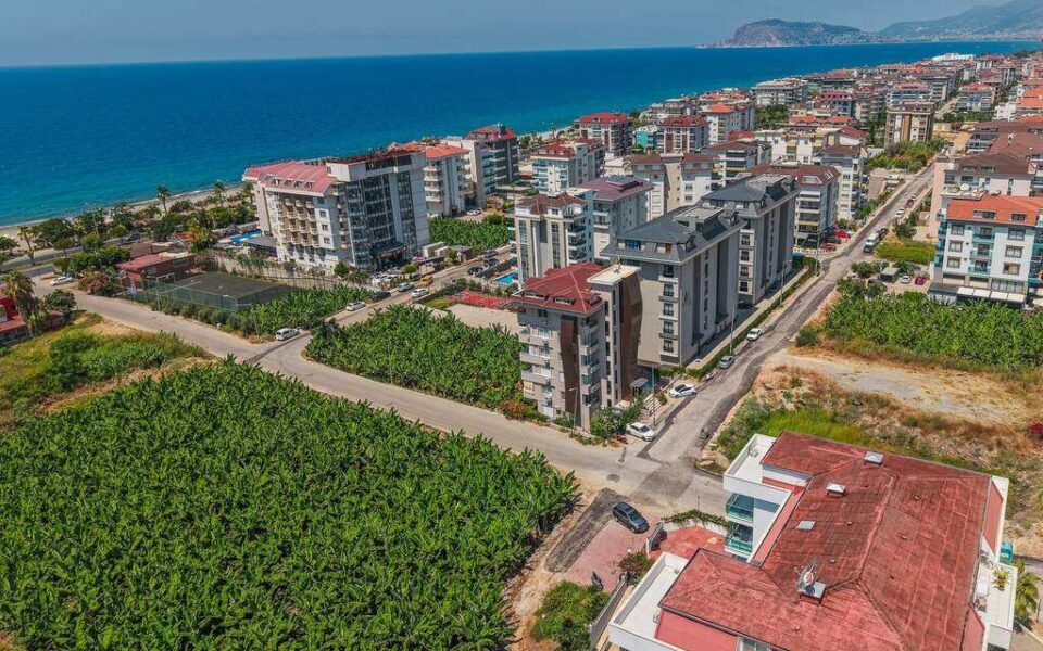 4 Room Cheap Garden Duplex Apartment For Sale 200 M To Beach In Kestel Alanya 177500 Euro 24
