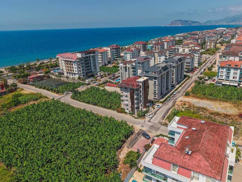 4 Room Cheap Garden Duplex Apartment For Sale 200 M To Beach In Kestel Alanya 177500 Euro 24
