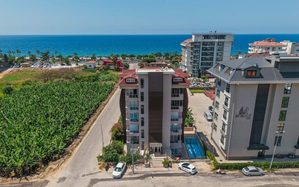 4 Room Cheap Garden Duplex Apartment For Sale 200 M To Beach In Kestel Alanya 177500 Euro 26