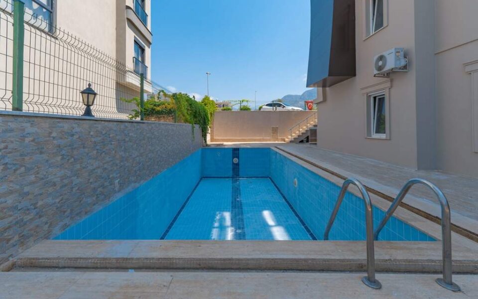 4 Room Cheap Garden Duplex Apartment For Sale 200 M To Beach In Kestel Alanya 177500 Euro 28